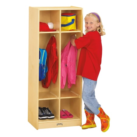 Jonti-Craft 2 Section Coat Locker 2682JC
